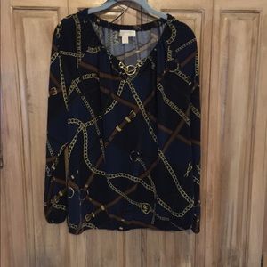 Michael Kors bridle print top